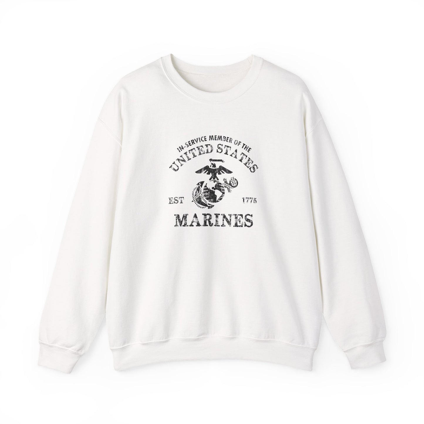In-service Member of the United States Est 1775 Marines  Sweatshirt