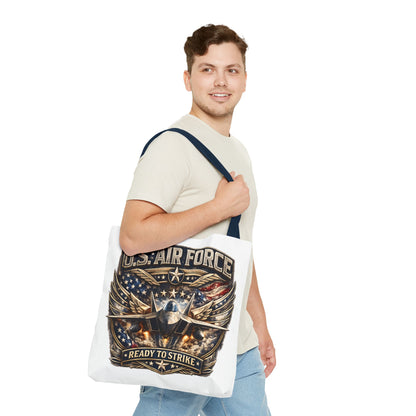 U.S. Air Force "Ready to Strike" Tote Bag