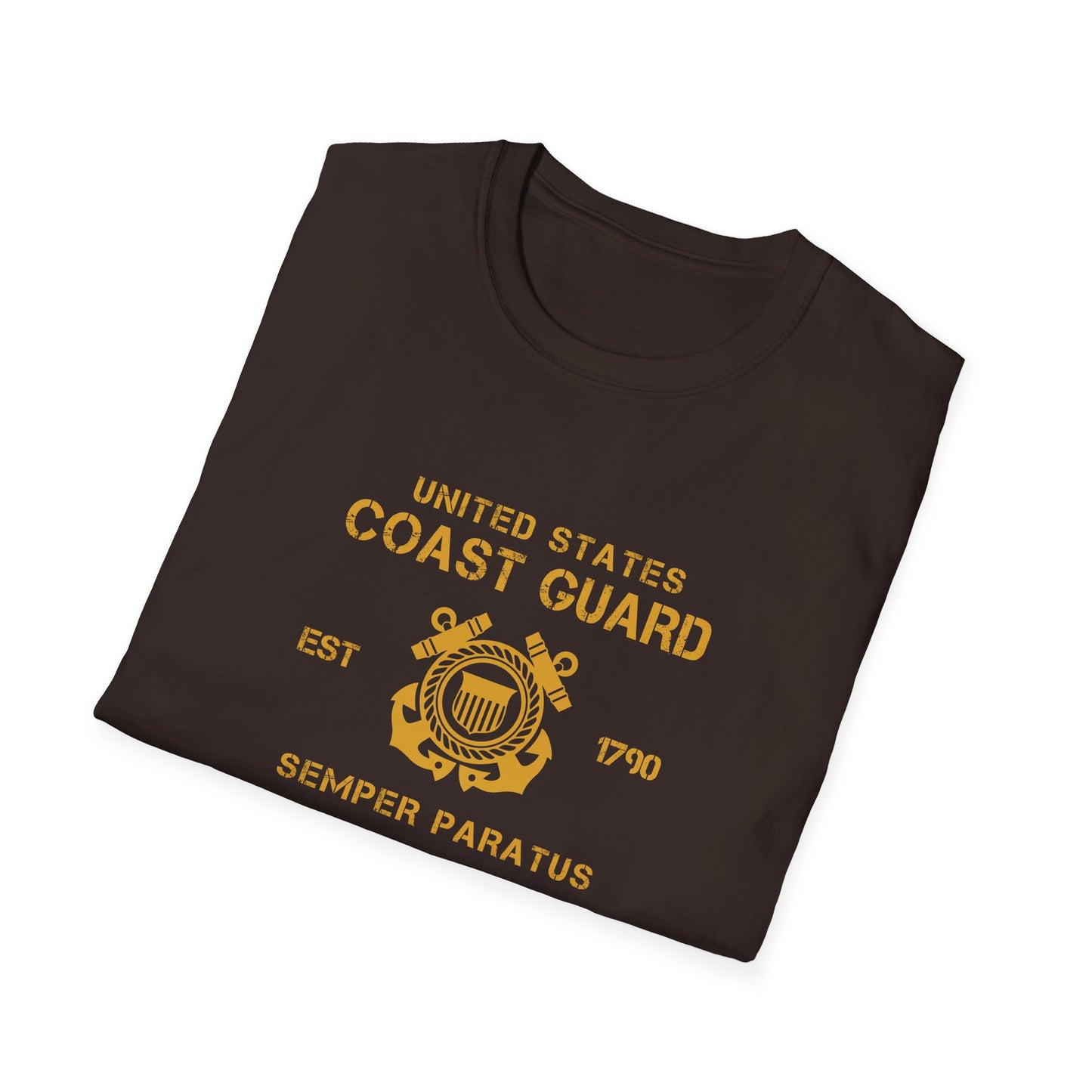 United States Coast Guard EST 1790 Semper Paratus T-Shirt