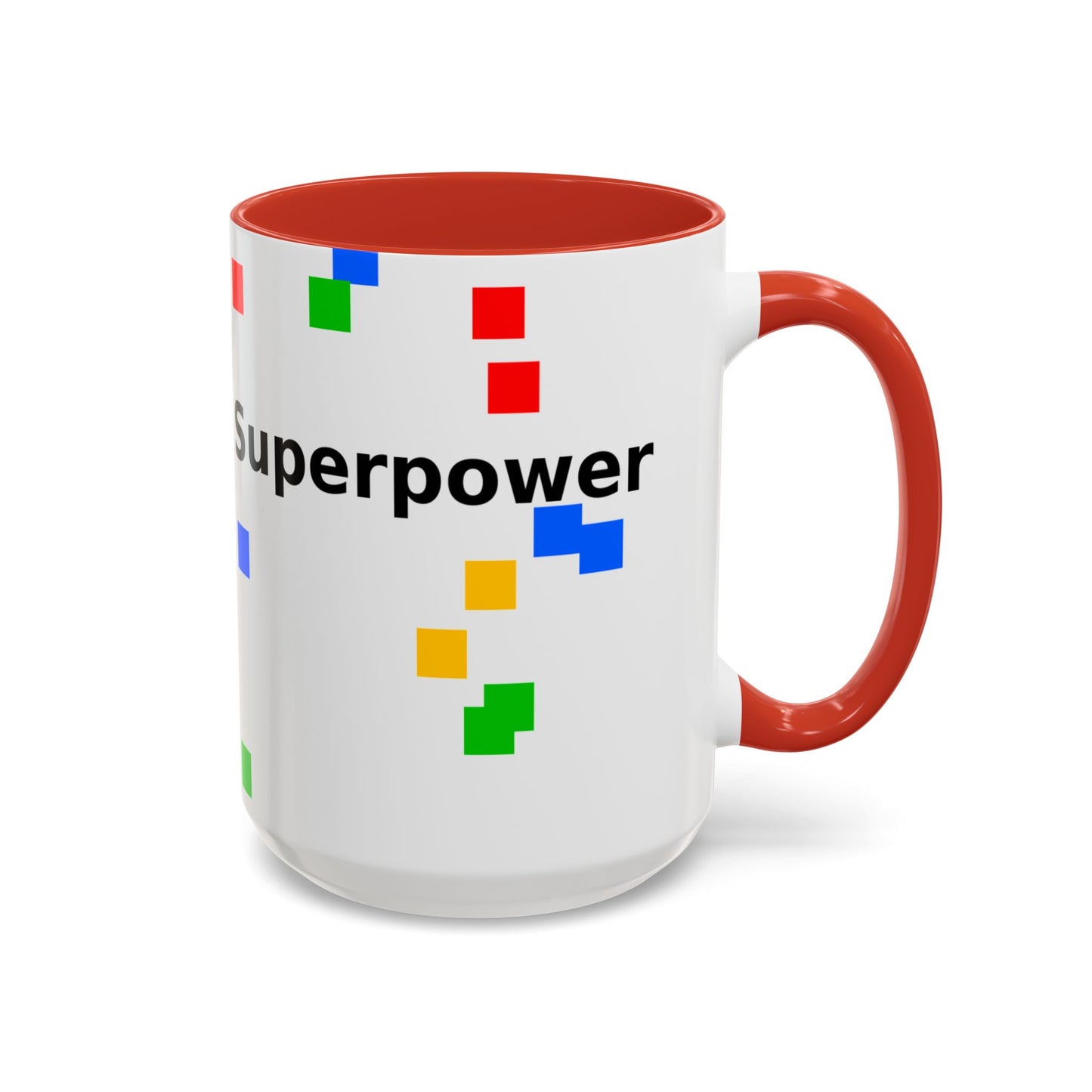 Coffee Mug — Teacher Is My Superpower Accent Ceramic Mug