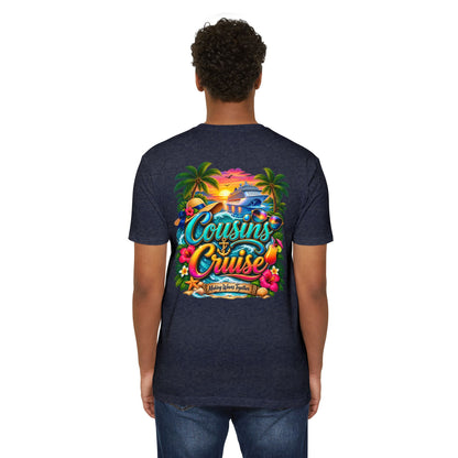 Cousins Cruise T‑Shirt — Tropical Family Vacation Tee