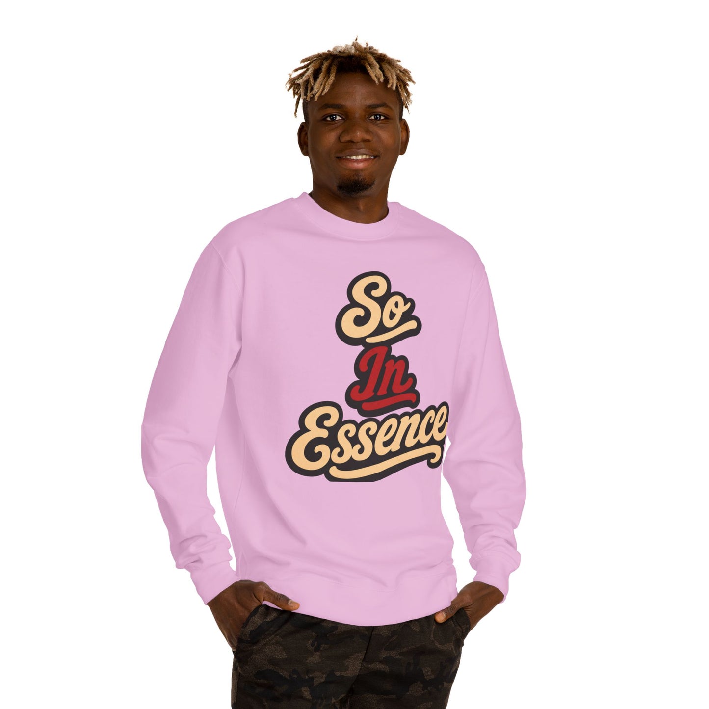 So In Essence Sweatshirt — Retro Script Graphic Crewneck