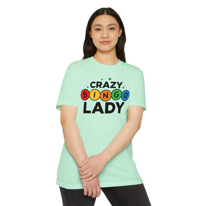 Crazy Bingo Lady T-Shirt — Funny Bingo Lover Tee