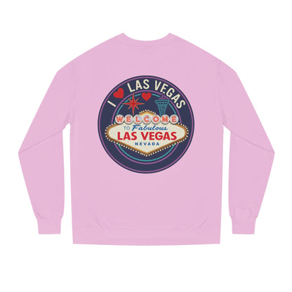 Las Vegas Welcome Sign Sweatshirt – Retro "I  Las Vegas" Crewneck