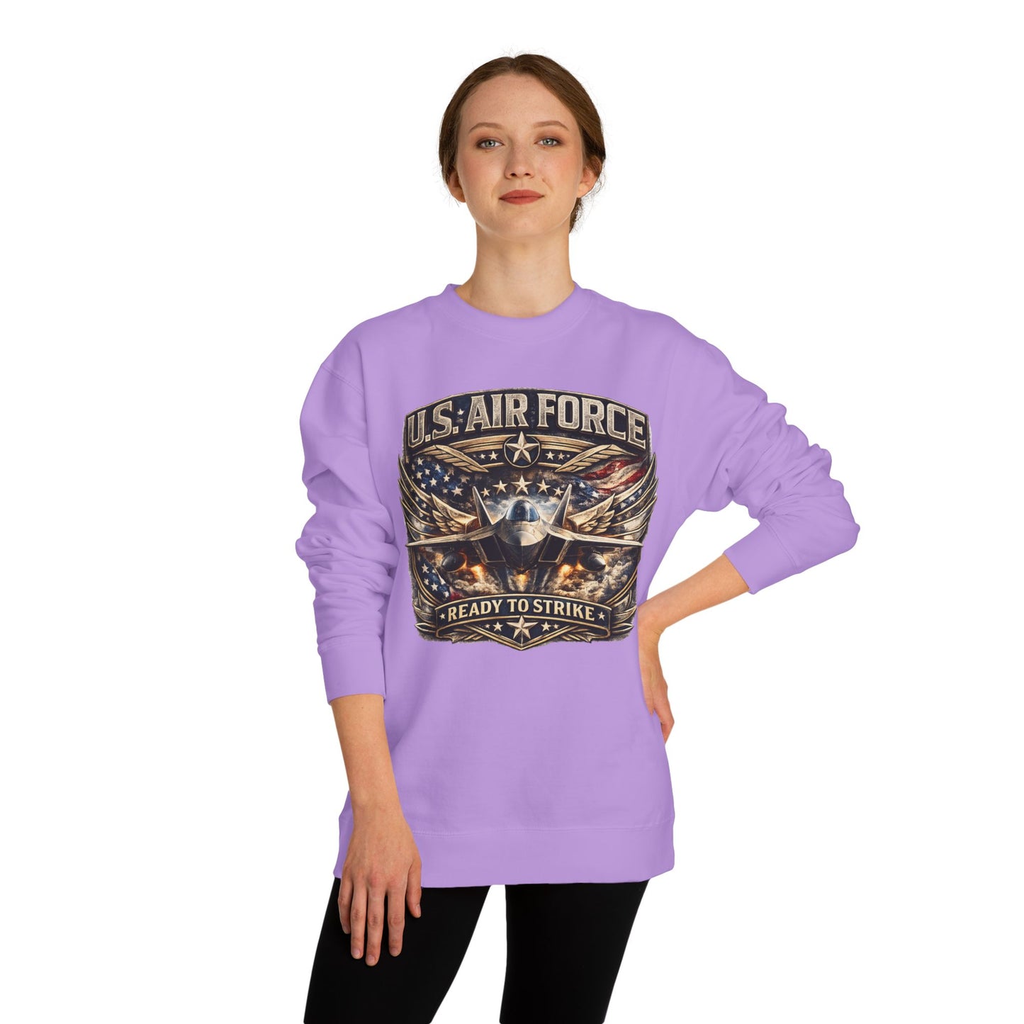 U.S. Air Force "Ready to Strike" Crewneck Sweatshirt