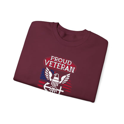 Proud Veteran of United States Navy Sweatshirt