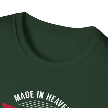 Made in Heaven Jesus Christ The Lord of Life  T‑Shirt