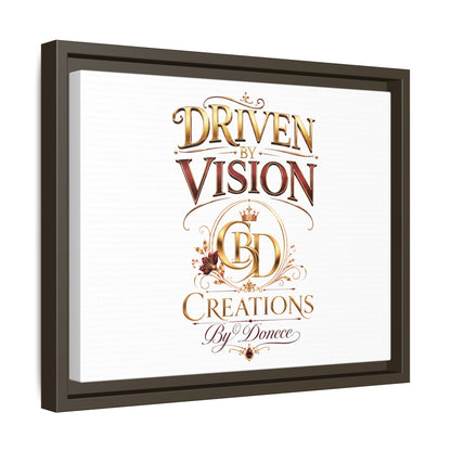 Driven by Vision Framed Canvas Wall Art
