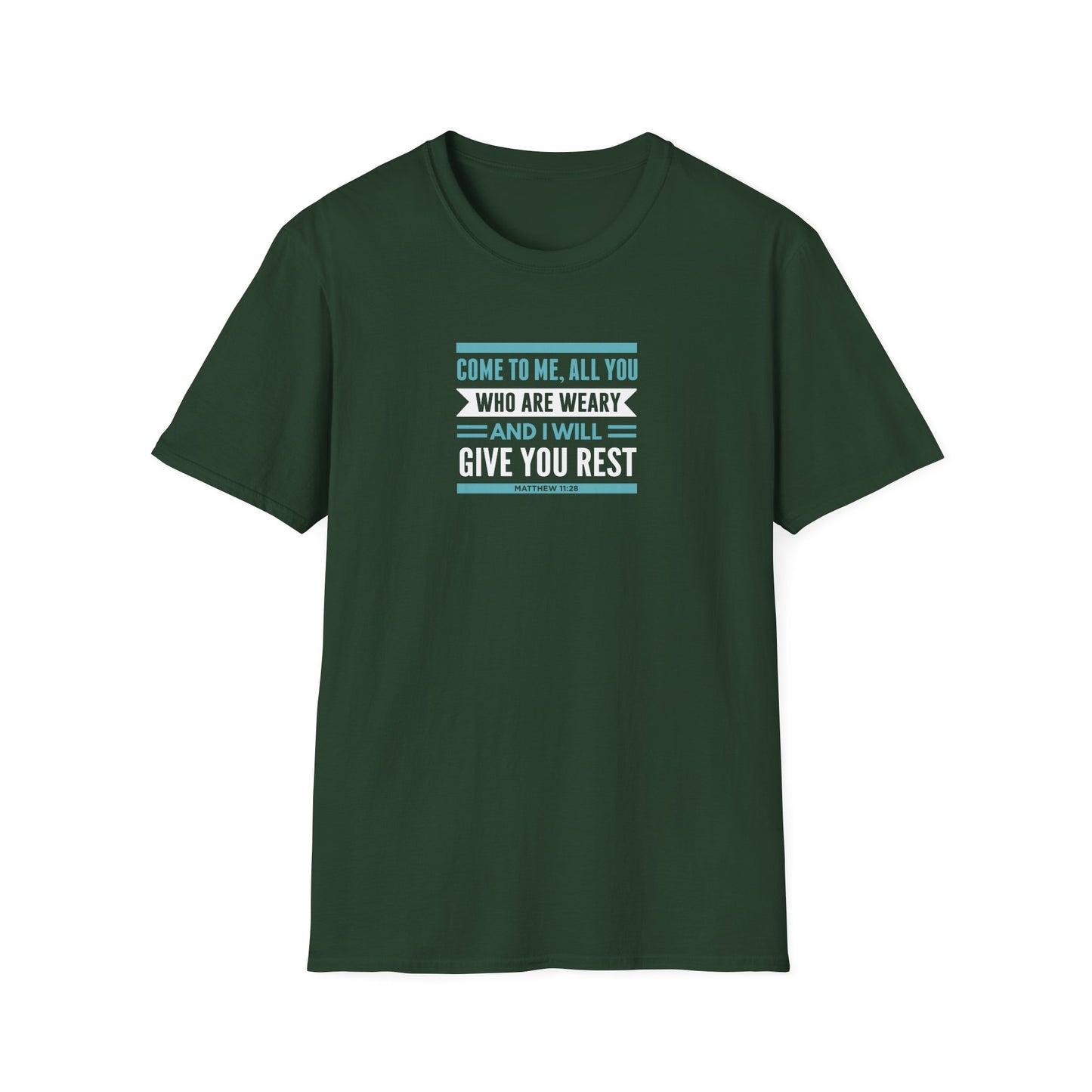 Come to Me, All You WHO Are Weary and I Will Give You REST T-Shirt