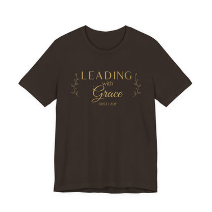 Leading With Grace Tee — Inspirational Christian Faith T‑Shirt