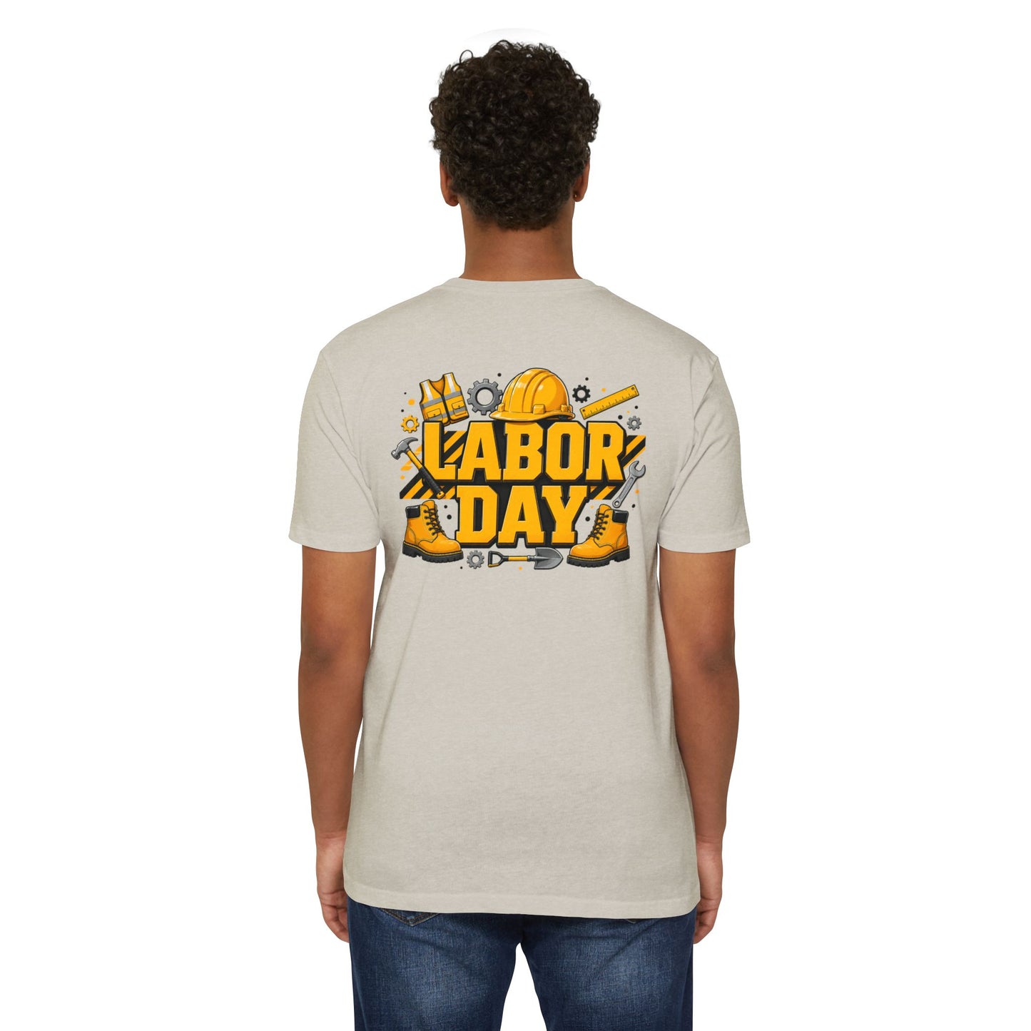 Labor Day T-Shirt — Construction Tools Graphic Tee