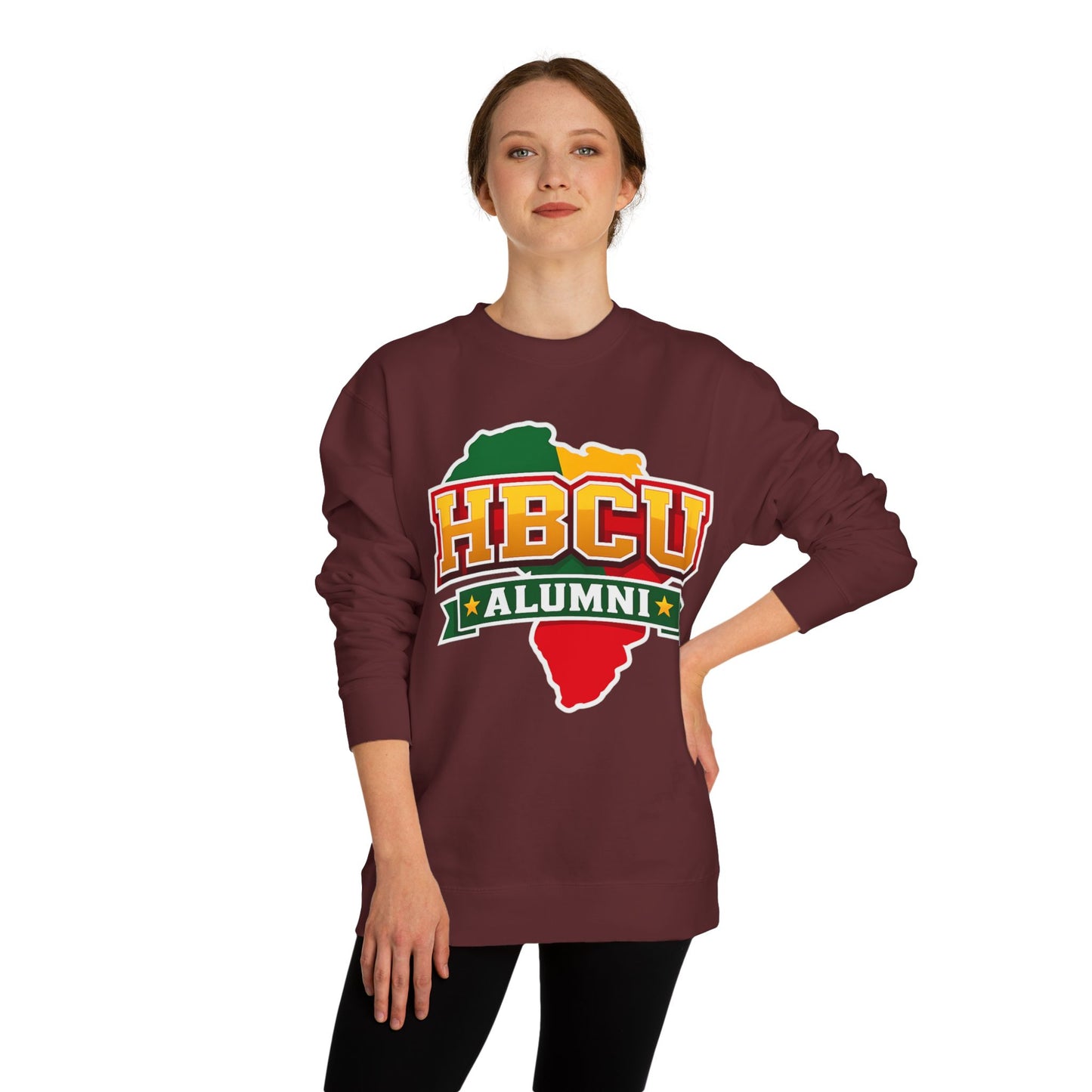 HBCU Alumni Sweatshirt — African Map Pride Crewneck