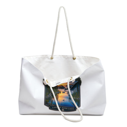 Minnesota Weekender Bag – Scenic 'Land of 10,000 Lakes' Travel Tote