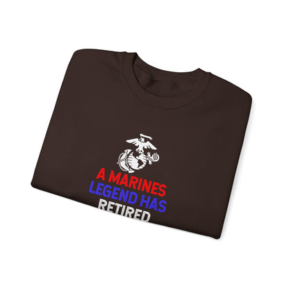 A Marines Legend Has Retired Sweatshirt