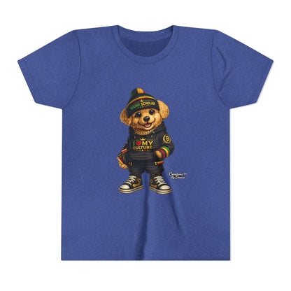 Youth Bear Graphic Tee – "I Love My Culture" Urban Streetwear