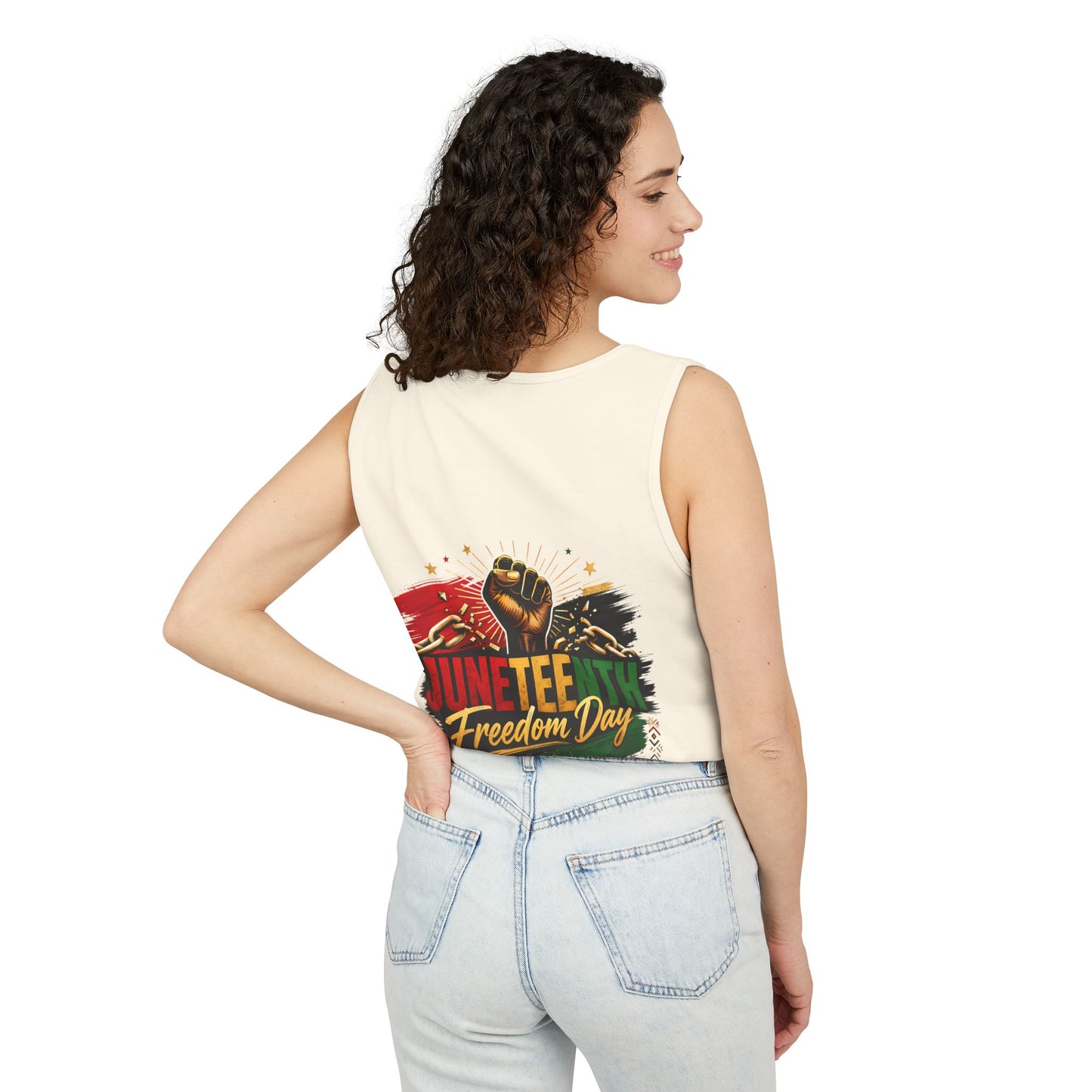 Juneteenth Freedom Day Tank Top — Celebrating Freedom Graphic