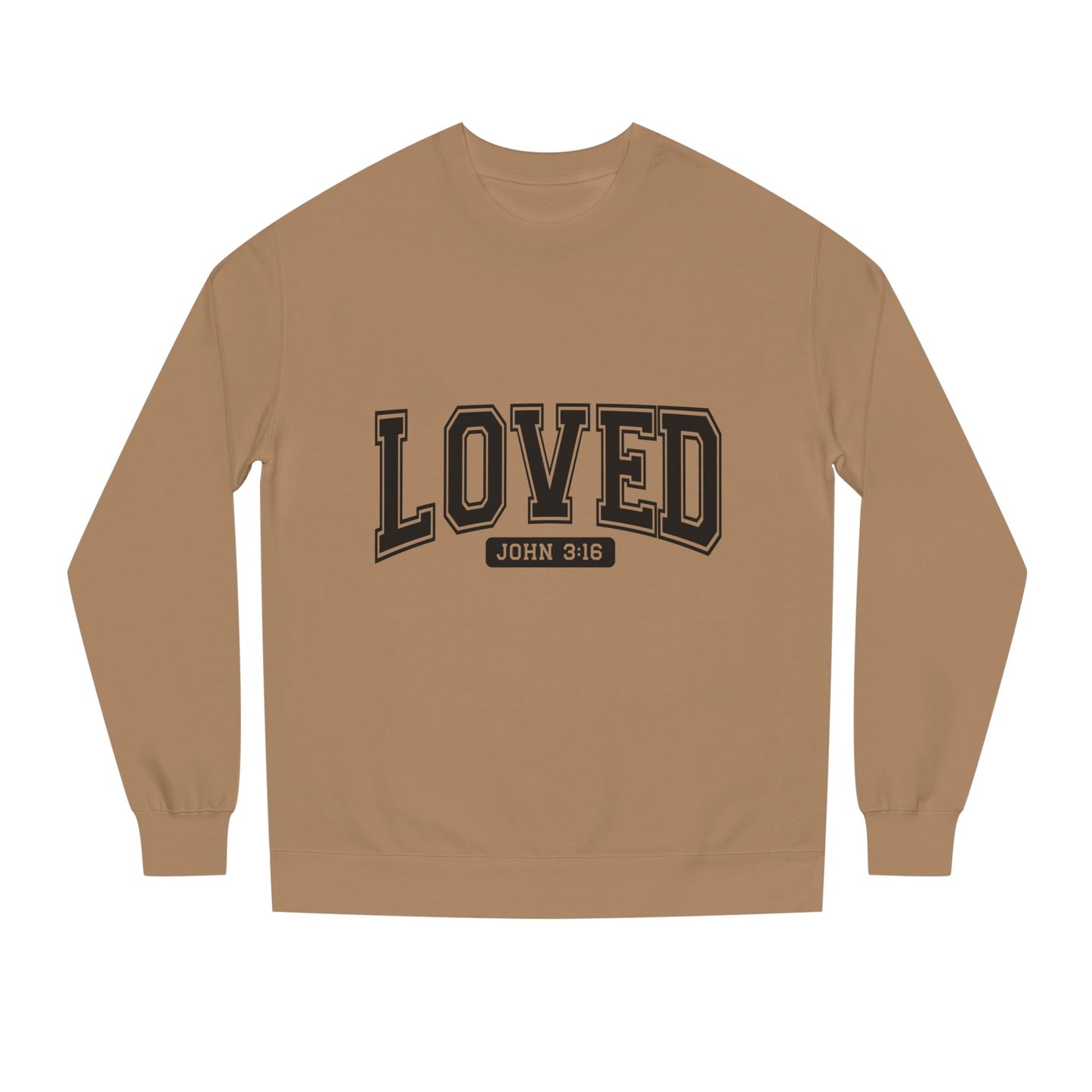 Loved John 3:16 Sweatshirt — Christian Faith Crewneck