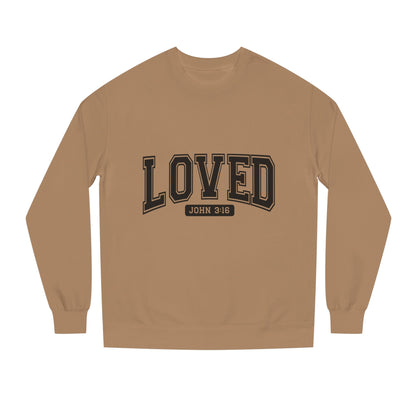 Loved John 3:16 Sweatshirt — Christian Faith Crewneck