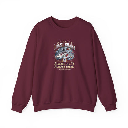 United States Coast Guard Always Ready Always There Sweatshirt