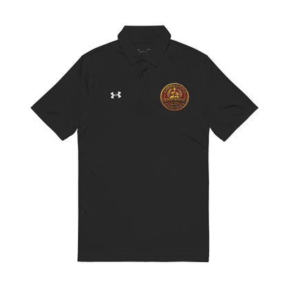 Embroidered Gold Seal Polo Shirt — Men's Under Armour Performance Polo