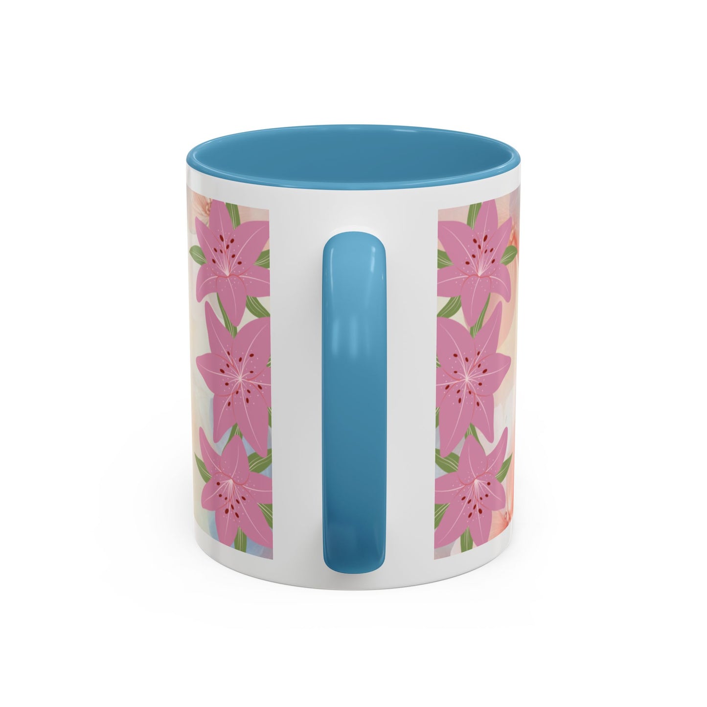 Mom Acronym Coffee Mug — "MOM: Magical • One-of-a-Kind • Motivator" Floral Accent
