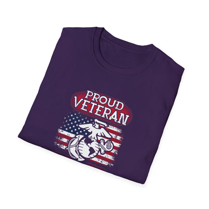 Proud Veteran of United States Marines T-Shirt