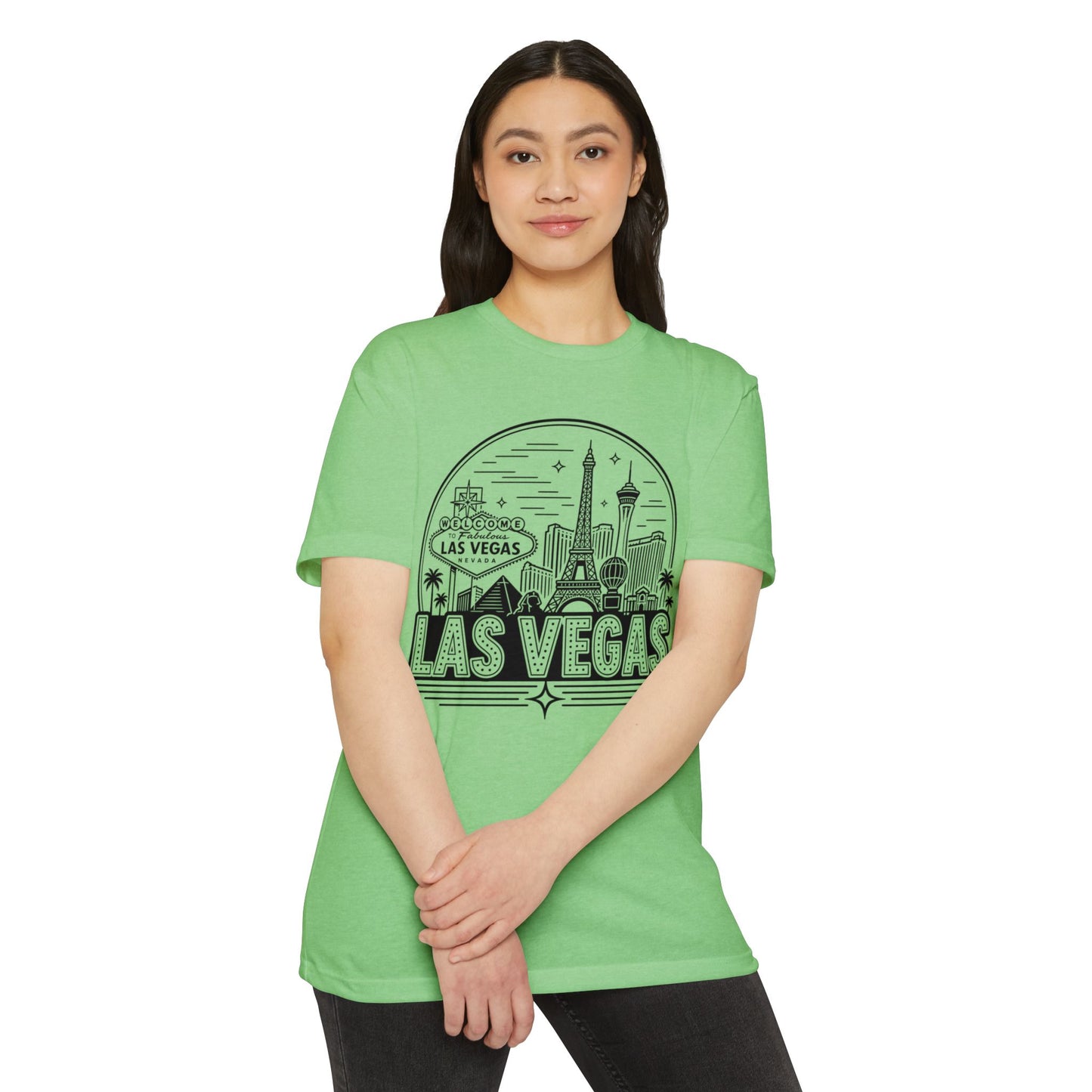Las Vegas Skyline Graphic T-Shirt