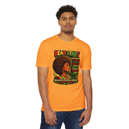 Head Start Black Excellence T-Shirt — Afrocentric Inspirational Graphic Tee