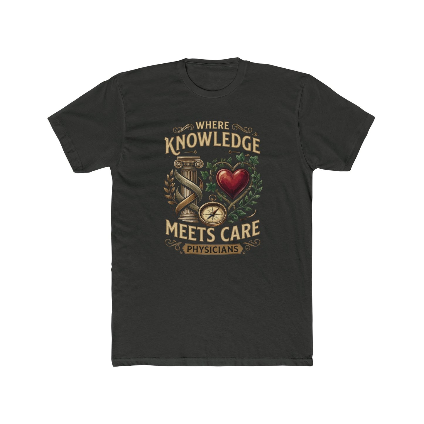 Physicians 'Where Knowledge Meets Care' Medical T‑Shirt