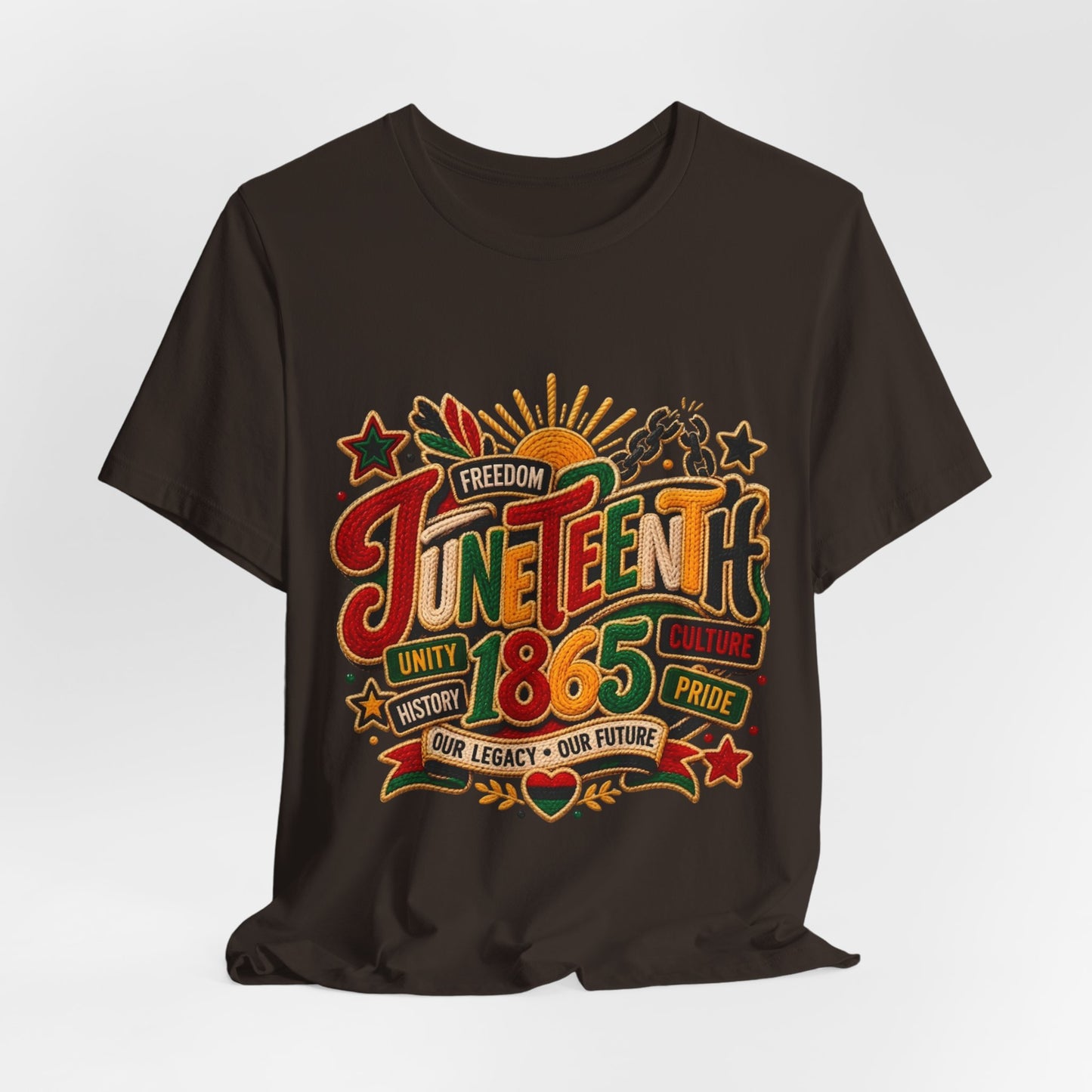 Juneteenth 1865 Celebration T-Shirt — Freedom, Unity & Pride Tee
