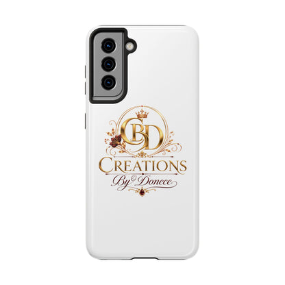 BD Creations By Donece Elegant Logo Tough Phone Case — Protective iPhone Cover