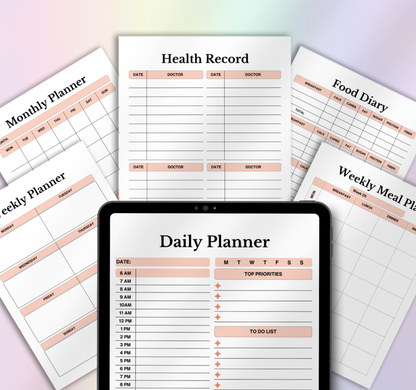 Autism Planner | Printable Daily Routine & Visual Schedule Organizer