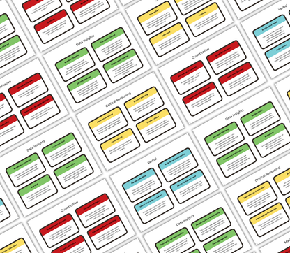 GMAT Test Prep Flashcards Bundle | Printable Study Cards for Exam Success