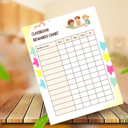 Reward Chart for Kids Printable | Fun Behavior & Motivation Tracker System