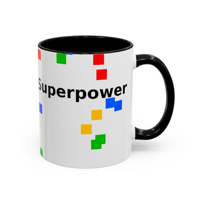 Coffee Mug — Teacher Is My Superpower Accent Ceramic Mug