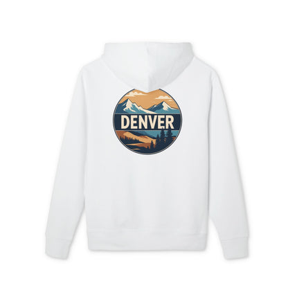 Denver Mountains Hoodie — Retro Outdoor Graphic