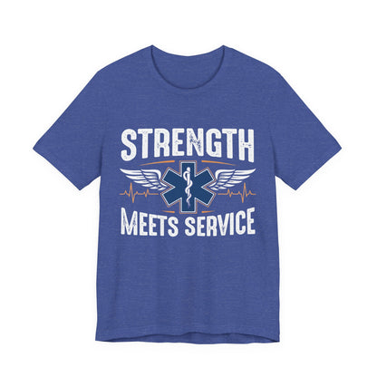 Strength Meets Service EMS T-Shirt