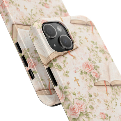 Blooming Blessings Phone Case | Christian Floral iPhone Case