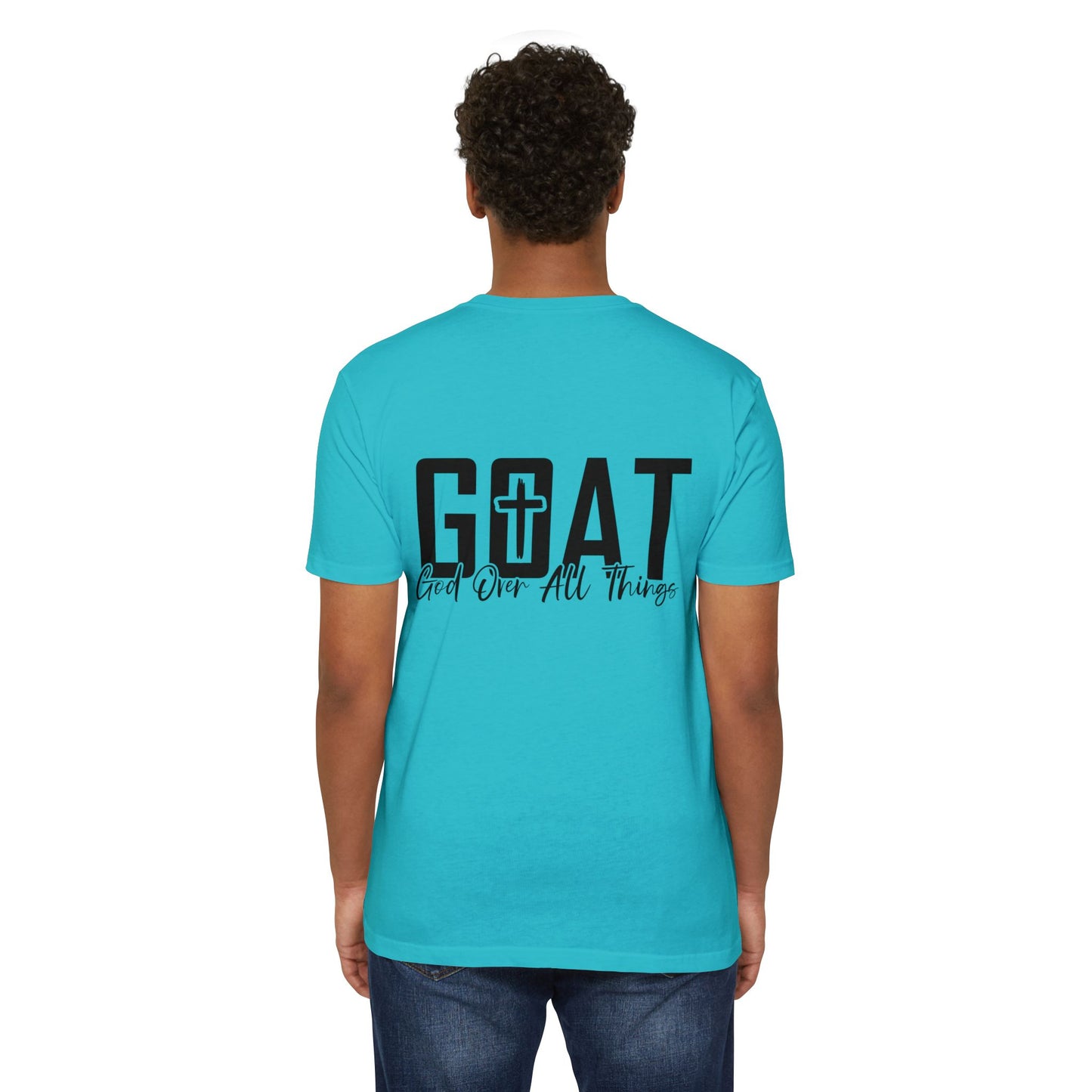 GOAT "God Over All Things" T-Shirt - Christian Faith Tee