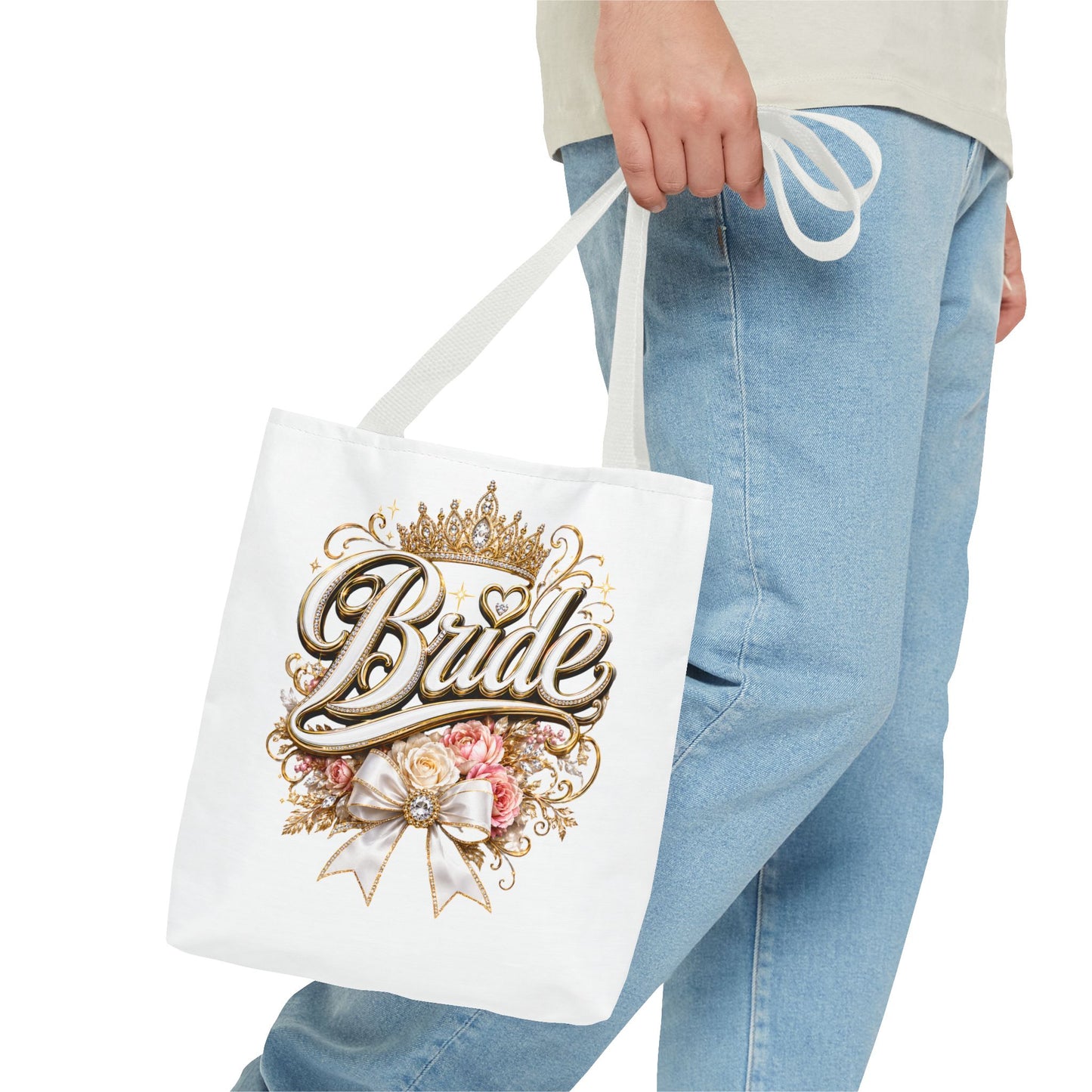 Bride Tote Bag — Bridal Shower, Bachelorette & Wedding Day Gift
