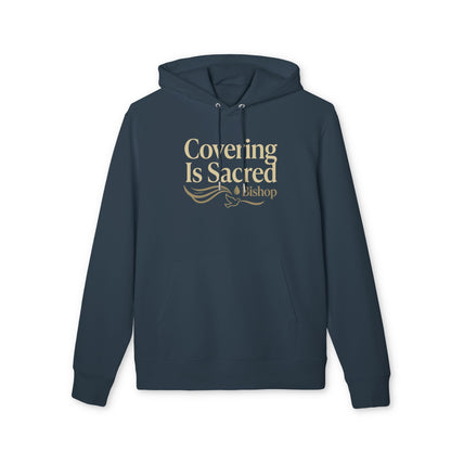 Covering Is Sacred Hoodie — Faith-Based Religious Message Pullover