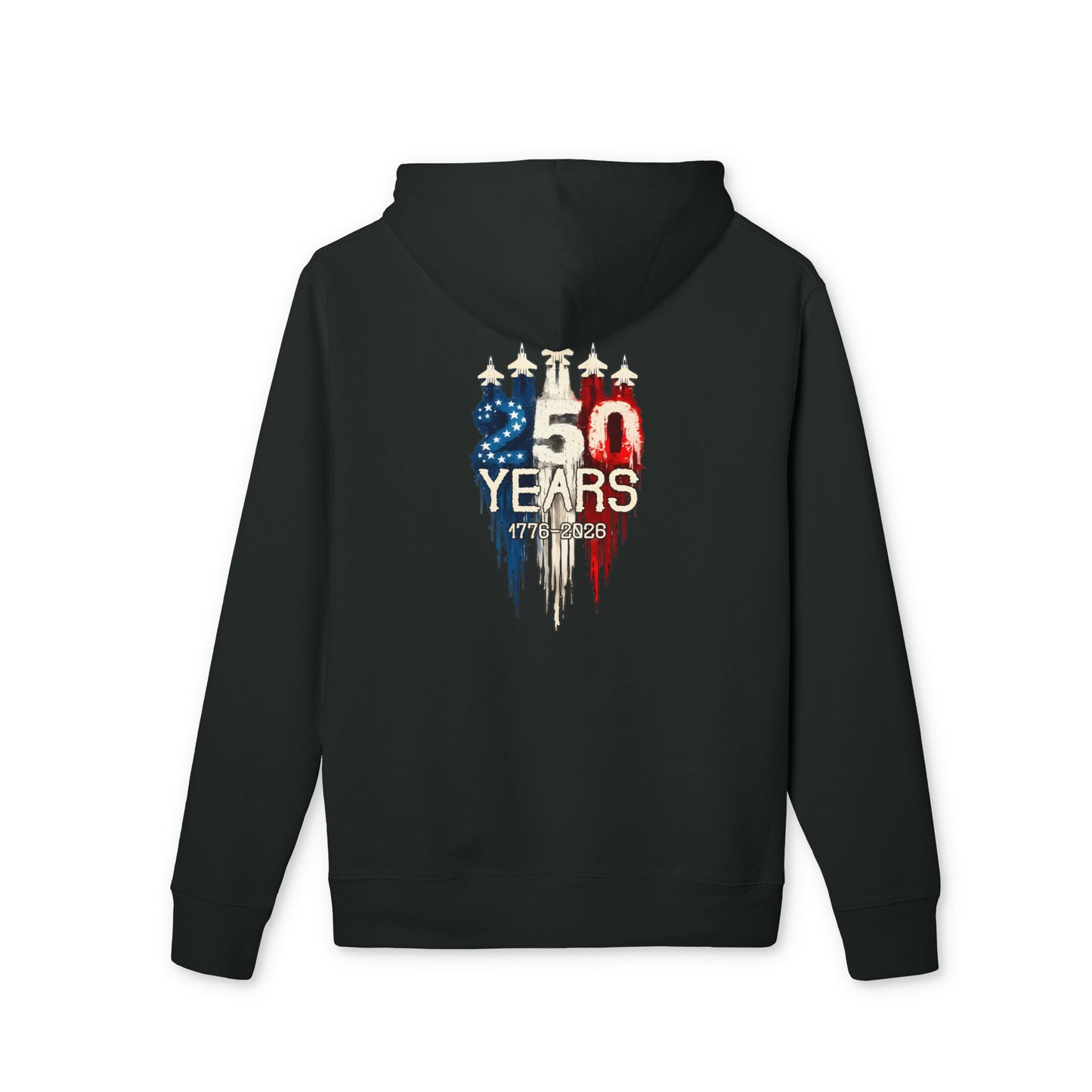 50 Years American Flag Anniversary Hoodie — Patriotic 4th of July Celebration Sweatshirt
