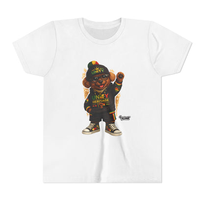 Kids Unity Heritage Tee — Youth Short Sleeve Shirt with 'Unity' Design