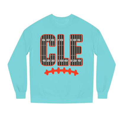 CLE Football Field Crewneck Sweatshirt