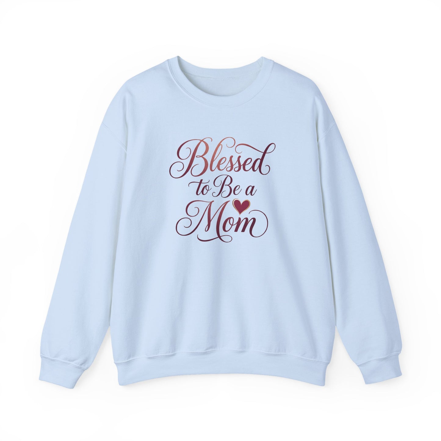 Blessed to Be a Mom Crewneck Sweatshirt