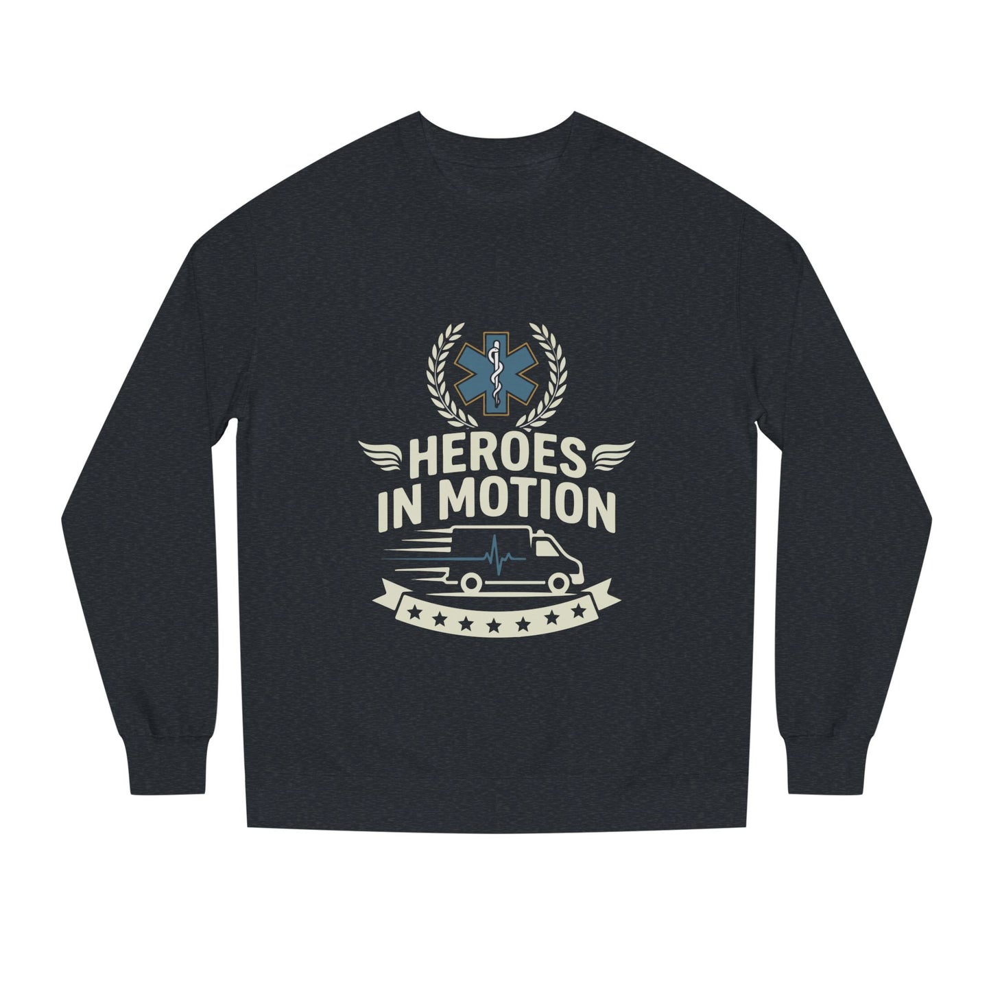 Heroes In Motion Sweatshirt — EMS Paramedic Tribute Crewneck