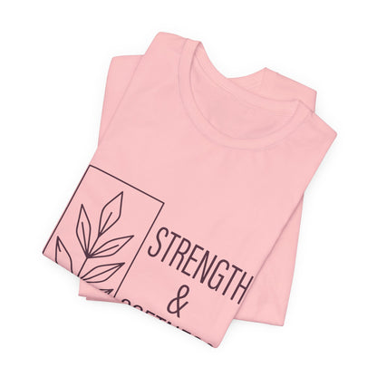 Strength & Softness Tee — First Lady Inspirational Graphic T-Shirt