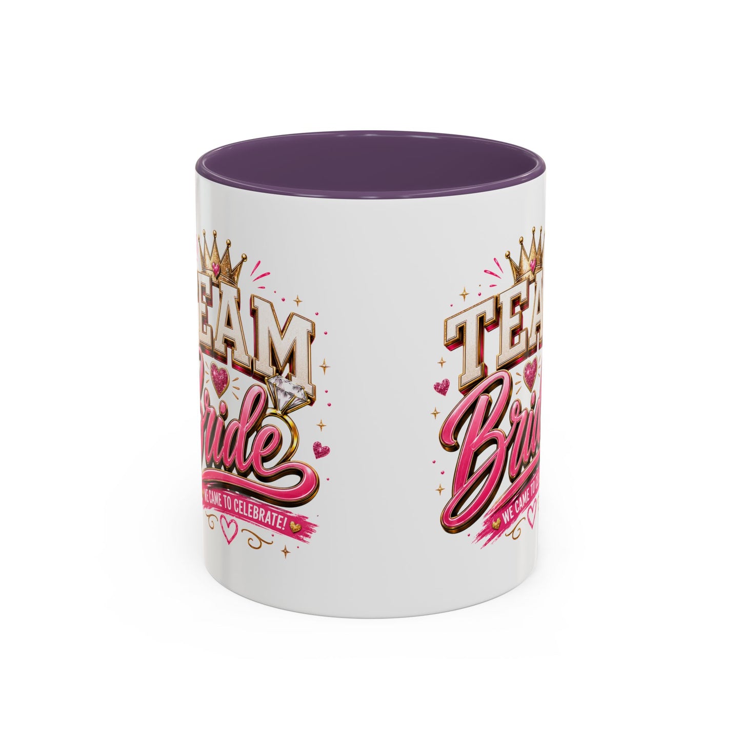 Team Bride Coffee Mug — 'Team Bride' Bachelorette Accent Mug (11/15oz)