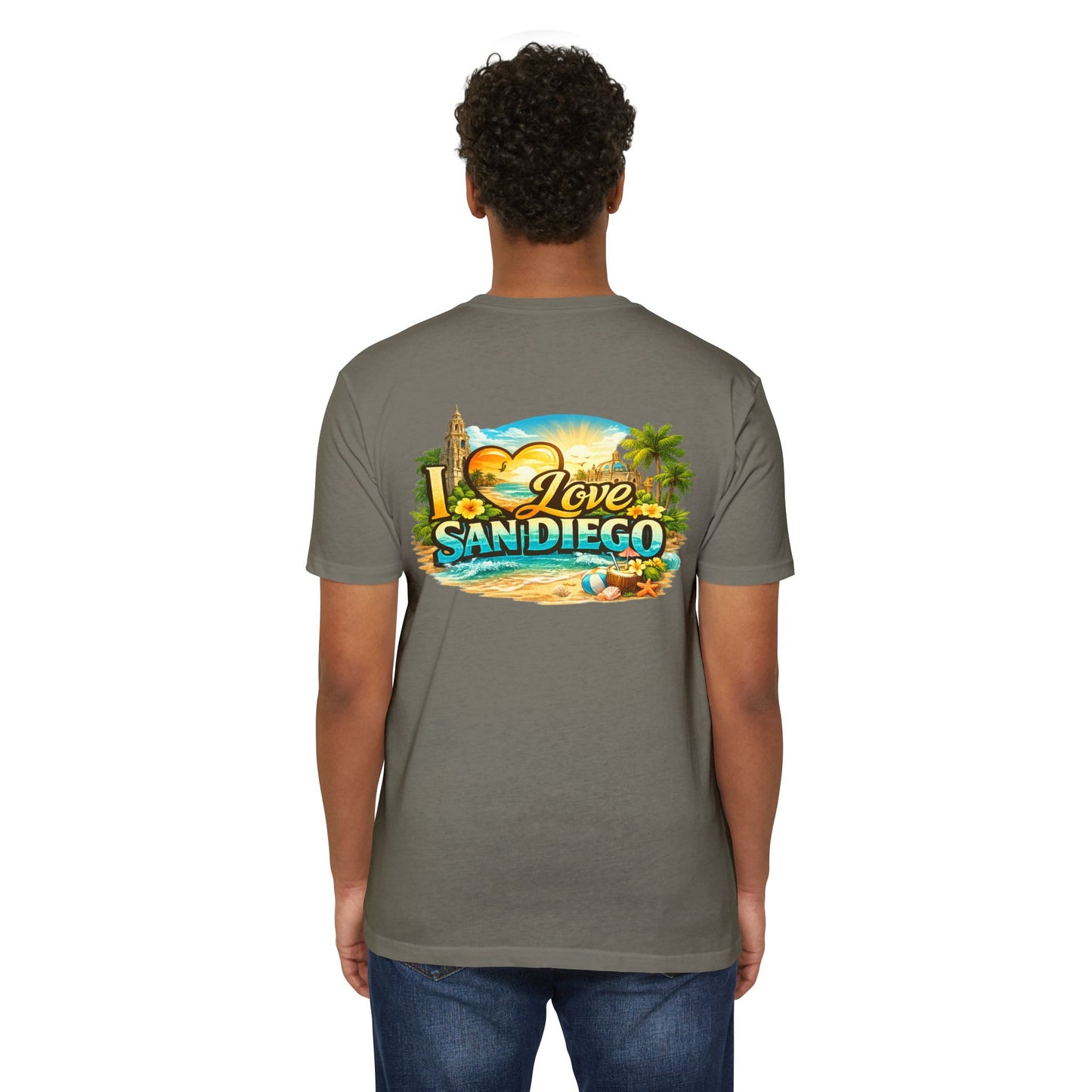 I Love San Diego T-Shirt — Vintage Beach Vacation Tee