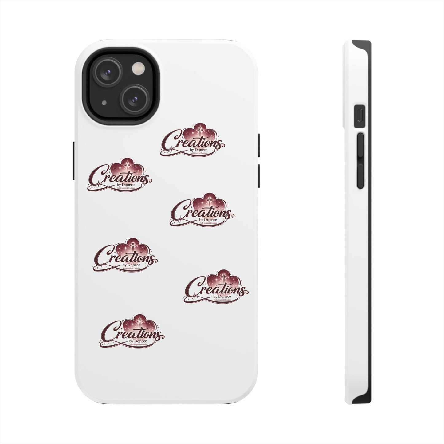 Logo Pattern Tough Phone Case — Creations Repeat Design
